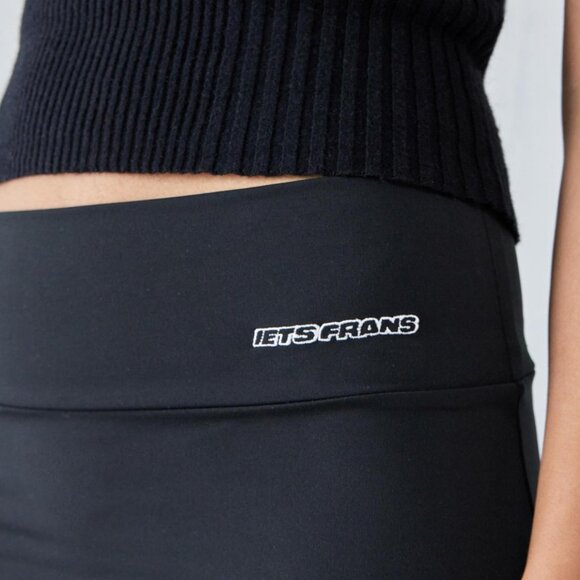 NWT Iets frans... Black Column Maxi Skirt Size S - Picture 2 of 7